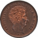 1 Rigsbankskilling 1842, KM# 726, Denmark, Christian VIII