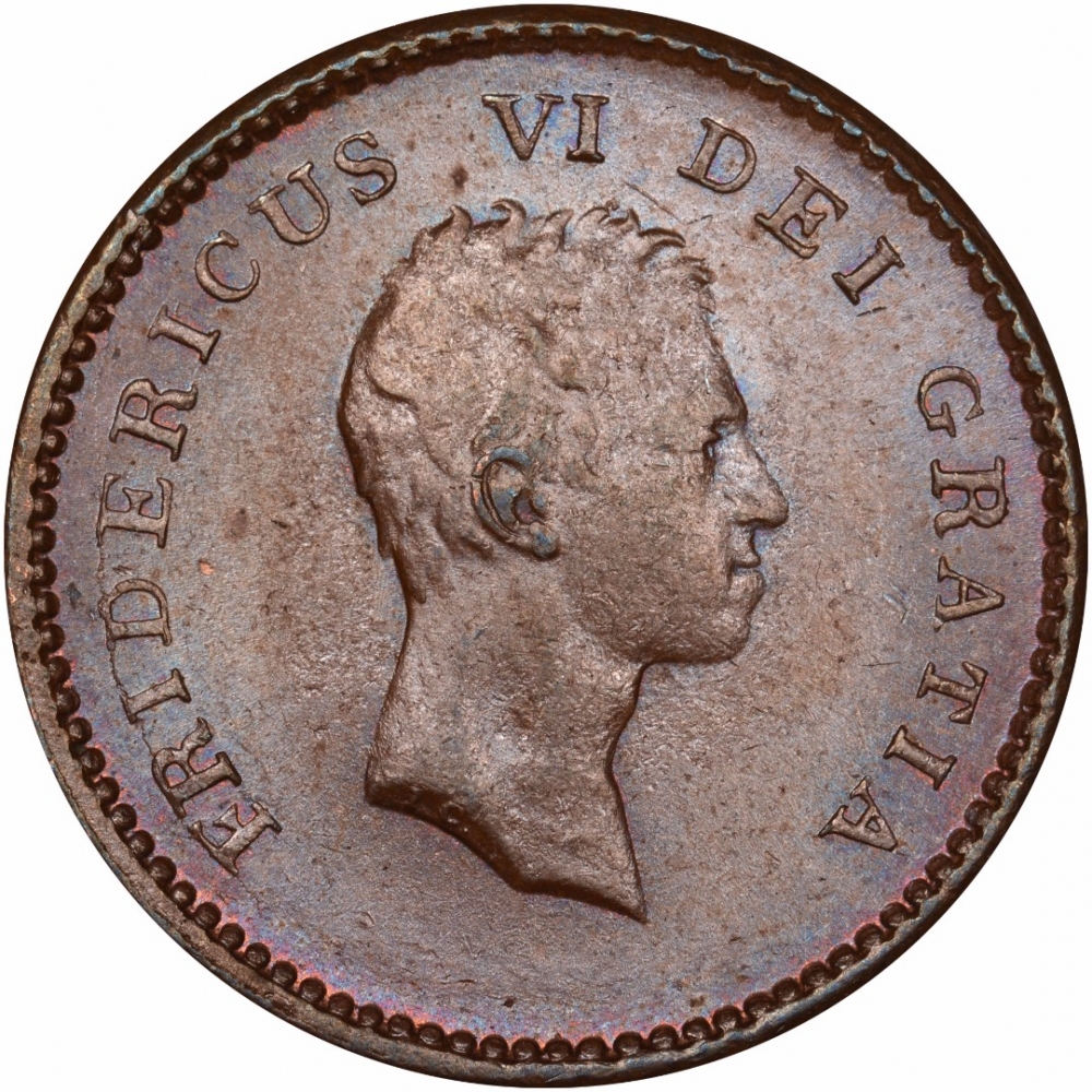 2 Skilling 1810-1811, KM# 670, Denmark, Frederick VI