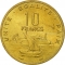 10 Francs 1977-2017, KM# 23, Djibouti