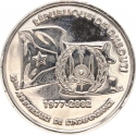 100 Francs 2002, KM# 38, Djibouti, 25th Anniversary of Independence of Djibouti