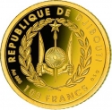 100 Francs 2019, Djibouti, Notre Dame de Paris