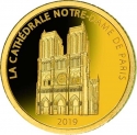 100 Francs 2019, Djibouti, Notre Dame de Paris