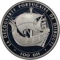 100 Francs 1996, KM# 33, Djibouti, The Portuguese Discovery of Djibouti