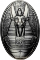 200 Francs 2023, KM# 139, Djibouti, Legends of Egypt, Anubis