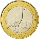 250 Francs 2012, KM# 42, Djibouti