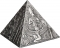 250 Francs 2023, Djibouti, 3D Ancient Pyramid, Osiris and Isis