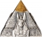 250 Francs 2021, KM# 112, Djibouti, Pyramid of Khafre, God of death Anubis