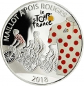 50 Francs 2018, Djibouti, Tour de France, Polka Dot Jersey