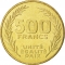 500 Francs 1989-2010, KM# 27, Djibouti