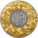 500 Francs 2023, Djibouti, 150th Anniversary of Jules Verne's 