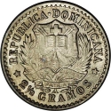 10 Centavos 1897, KM# 13, Dominican Republic