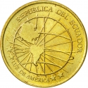 1 Centavo 2000, KM# 104, Ecuador