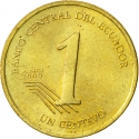 1 Centavo 2000, KM# 104, Ecuador