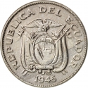 5 Centavos 1946, KM# 75b, Ecuador