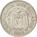 50 Centavos 1963-1982, KM# 81, Ecuador