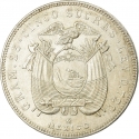 5 Sucres 1943-1944, KM# 79, Ecuador