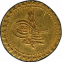 1/2 Altin 1703, KM# 71, Egypt, Eyalet / Khedivate, Ahmed III