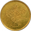 10 Qirsh 1891-1908, KM# 282, Egypt, Eyalet / Khedivate, Abdul Hamid II
