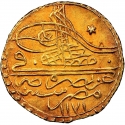1 Zeri Mahbub 1758, KM# 105, Egypt, Eyalet / Khedivate, Mustafa III