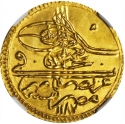 1 Zeri Mahbub 1774, KM# 126.2, Egypt, Eyalet / Khedivate, Abdul Hamid I