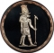 5 Pounds 1994, KM# 802, Egypt, Pharaonic Treasure / Ancient Egyptian Art, God Khnum