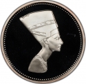 5 Pounds 1994, KM# 783, Egypt, Pharaonic Treasure / Ancient Egyptian Art, Nefertiti Bust