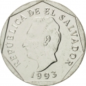 10 Centavos 1992-1994, KM# 155a, El Salvador