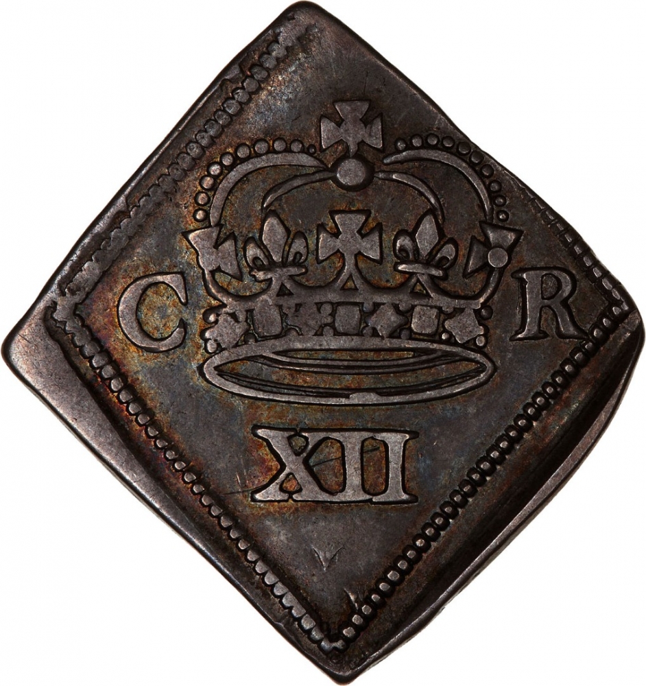 1 Shilling 1645-1646, KM# 370, England, Charles I