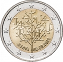2 Euro 2020, KM# 95, Estonia, 100th Anniversary of the Tartu Peace Treaty