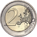 2 Euro 2022, KM# 103, Estonia, European Solidarity, Ukraine and Freedom
