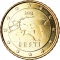 10 Euro Cent 2011-2023, KM# 64, Estonia