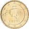 10 Euro Cent 2011-2023, KM# 64, Estonia, Large stars