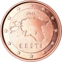 2 Euro Cent 2011-2022, KM# 62, Estonia