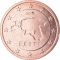 2 Euro Cent 2011-2022, KM# 62, Estonia, Large stars