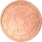 5 Euro Cent 2011-2023, KM# 63, Estonia, Large stars