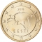 50 Euro Cent 2011-2022, KM# 66, Estonia, Large stars