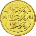 1 Kroon 1998-2006, KM# 35, Estonia