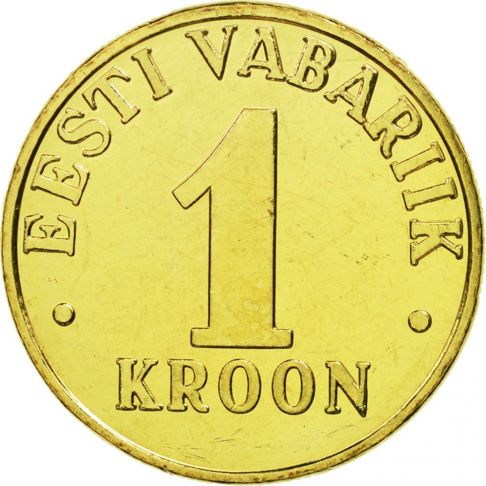 1 Kroon Estonia 1998-2006, KM# 35 | CoinBrothers Catalog