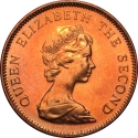 1 Pence 1998-1999, KM# 2a, Falkland Islands (Islas Malvinas), Elizabeth II