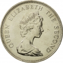 10 Pence 1974-1992, KM# 5.1, Falkland Islands (Islas Malvinas), Elizabeth II