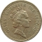 1 Pound 1987-2000, KM# 24, Falkland Islands (Islas Malvinas), Elizabeth II