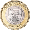 1 Pound 2020, KM# 204, Falkland Islands (Islas Malvinas)