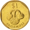 1 Dollar 1995-2000, KM# 73, Fiji, Elizabeth II