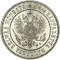1 Markka 1864-1915, KM# 3, Finland, Grand Duchy, Alexander II, Alexander III, Nicholas II, Dentilated border, mint master mark S (KM# 3.2)