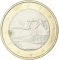 1 Euro 2007-2023, KM# 129, Finland, Republic, Mintmark (Cornucopia) on inner circle