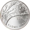 10 Euro 2006, KM#  124, Finland, Republic, Eurostar - Distinguished European Figures, 200th Anniversary of Birth of Johan Vilhelm Snellman