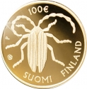 100 Euro 2023, KM# 310, Finland, Republic, Nature Conservation