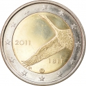2 Euro 2011, KM# 163, Finland, Republic, 200th Anniversary of the Bank of Finland