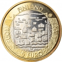 5 Euro 2017, KM# 255, Finland, Republic, Presidents of Finland, Carl Gustaf Emil Mannerheim