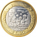 5 Euro 2018, KM# 270, Finland, Republic, Presidents of Finland, Mauno Koivisto